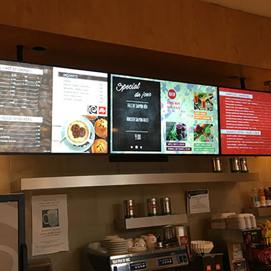 MENUS NUMÉRIQUES